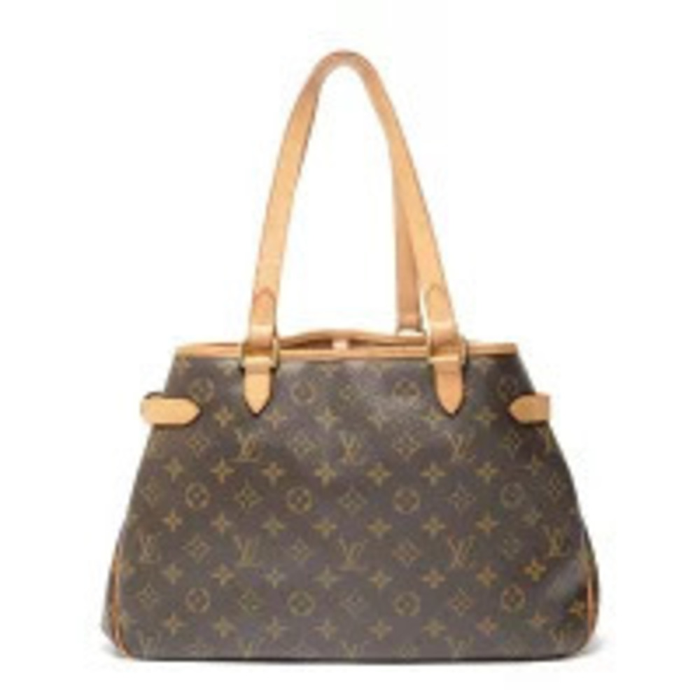 Louis Vuitton Monogram Batignolles Horizontal Tote Bag Brown